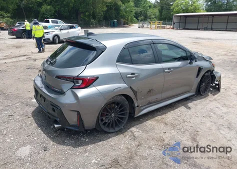 2025 Toyota Gr Corolla Premium Plus from USA, damaged, VIN JTNABAAE7SA019135